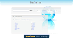 Desktop Screenshot of bizzfind.com